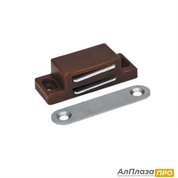 Защелка магнитная Коричневая
