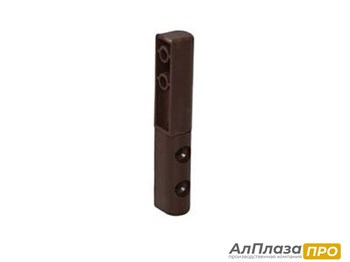 Петля (82x10мм) для москитной сетки Коричневая