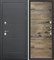 Дверь входная ISOTERMA Серебро Дуб пацифик 9705