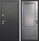 Дверь входная Толстяк Букле Черный/Ясень Графит Эмаль 10382