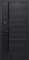 Дверь входная 7,5 см. Черное Зеркало Сатин Черный/Сатин Черный 10385