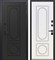 Дверь входная Luxor Termo 6 Эмаль Черная/Эмалит Белый 10403