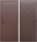 Дверь входная СтройГост 5 Внутреннее открывание Медный Антик/Медный антик (860 мм, Правая) 9789-860R
