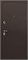 Дверь входная 9 см Медный Антик  Металл / металл (960 мм, Правая) 9702-960R