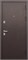 Дверь входная Толстяк Букле Шоколад Дуб пацифик (960 мм, Правая) 9699-960R