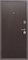 Дверь входная ГАРДА mini Медный Антик/Медный Антик (860*1900 мм, Левая) 9652-860-1900L