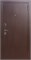 Дверь входная ГАРДА mini Медный Антик/Медный Антик (960*1900 мм, Правая) 9652-960-1900R