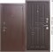 Дверь входная ГАРДА mini Медный Антик/Венге (860*1800 мм, Правая) 9651-860-1800R