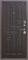 Дверь входная ГАРДА mini Медный Антик/Венге (860*1800 мм, Правая) 9651-860-1800R