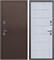 Дверь входная 11 см. ISOTERMA Медный антик/Астана милки (960 мм, Левая) 9644-960L
