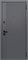 Дверь входная Бостон Царга Бетон Графит/Бетон Снежный (860 мм, Левая) 9632-860L