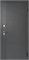 Дверь входная 7,8 см ПРОсемь Линии МДФ Сатин Графит / МДФ Эмалит Белый (860 мм, Правая) 11020-860R