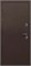 Дверь входная 11см Протерма Антик медь, Тиковое дерево (960 мм, Левая) 10994-960L