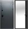 Дверь входная 9 см Концепт Сатин графит / Сатин графит Зеркало (960 мм, Левая) 10975-960L