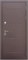Дверь входная Толстяк Медный Антик/Белый Ясень (960 мм, Правая) 10874-960R