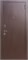 Дверь входная 7,5 см. Гарда Медный Антик Металл/Металл (960 мм, Правая) 10376-960R