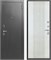 Дверь входная NOVA Антик Серебро/Белый Ясень (960 мм, Левая) 10372-960L