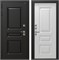 Дверь входная Nord Termo Букле Черный, Сосна Белая (860 мм, Правая) 11637-860R