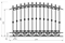 Забор кованый МЗК-11 (1500*2295) 3185