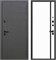 Дверь входная 9 см "Smart 4" с электронным замком Серый Графит/Эмалит Белый (860 мм, Правая) 11851-860R