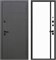 Дверь входная 9 см "Smart 4" с электронным замком Серый Графит/Эмалит Белый (860 мм, Левая) 11851-860L