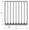 Решетка металлическая на окно арт.001 (1400*1300) 11881